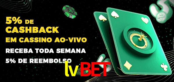 Promoções do cassino ao Vivo lvbet